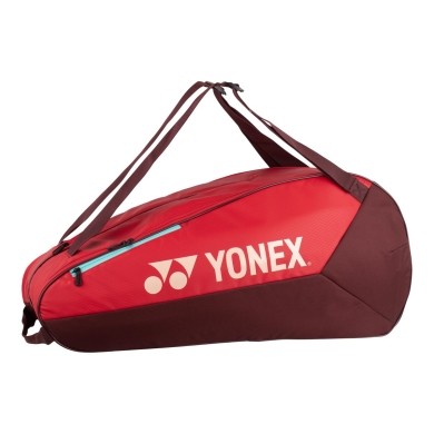 Yonex Racketbag Team Racquet (Schlägertasche, 2 Hauptfächer) 2026 rot 6er